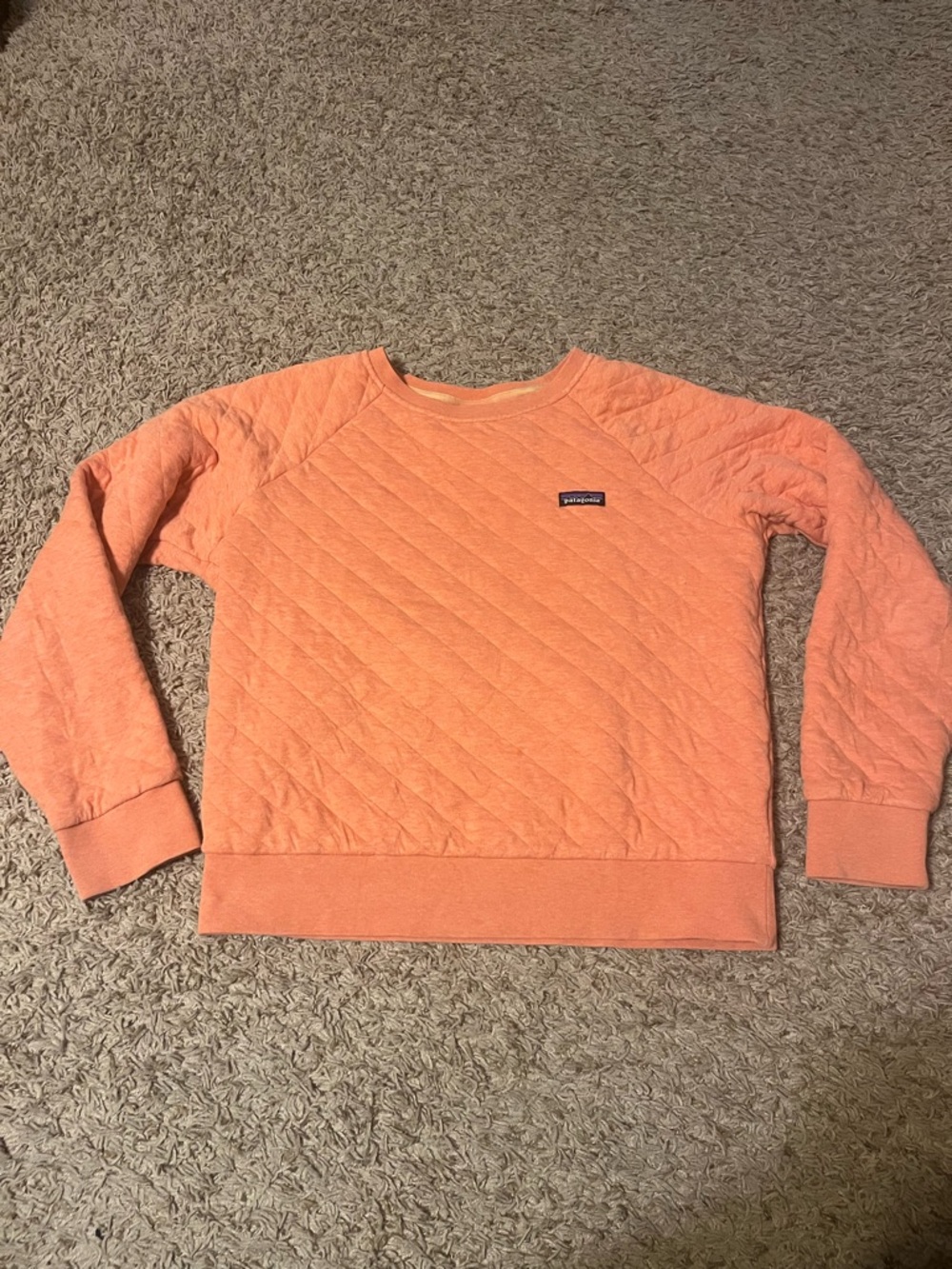 Patagonia Women’s Crewneck Sweater - Coral Orange